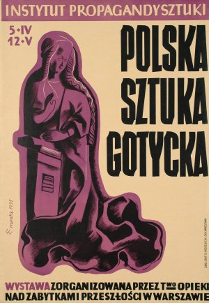 Polska Sztuka Gotycka. Wystawa zorganizowana przez T-wo Opieki Nad Zabytkami PrzeszloSci w Warszawie by Antoni Wajwod Oil Painting