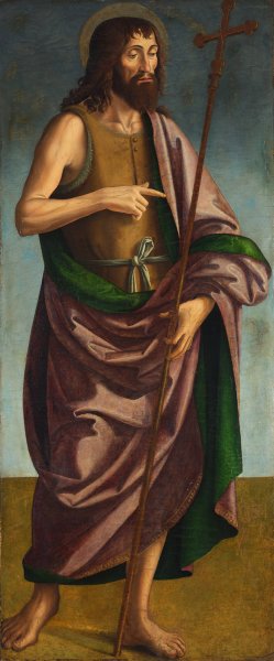 John the Baptist by Antoniazzo Romano Oil Painting