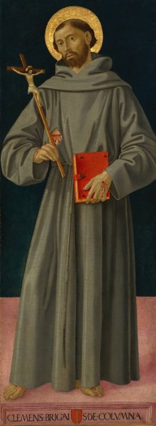 Saint Francis of Assisi by Antoniazzo Romano Oil Painting
