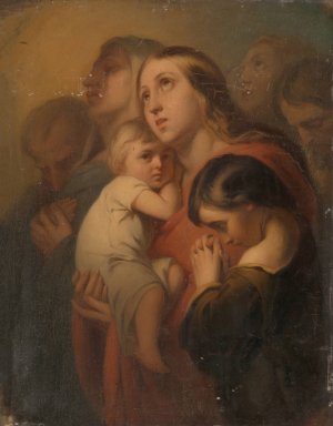 Thy Kingdom Come by Antonie F. Zurcher Oil Painting