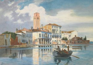 Murano by Antonietta Brandeis Oil Painting