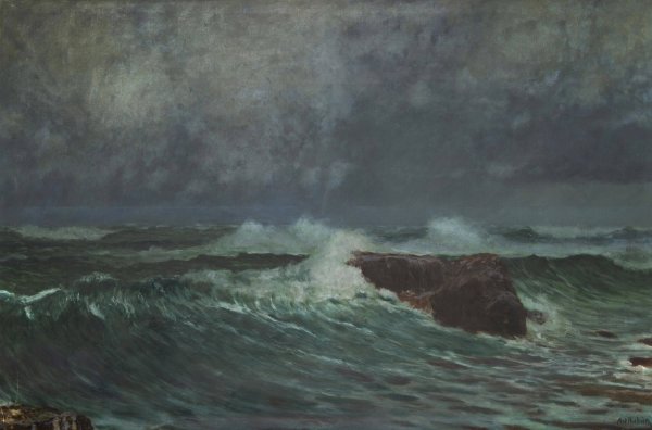 Main Product Photo of Before the Storm Painting by Antonin Hudecek