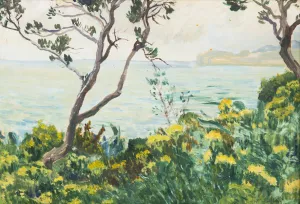 Seaside Oil painting by Antonin Hudecek