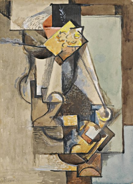 Still life with vase and flower  by Antonin Prochazka - Hand-Painted Oil Painting Reproduction