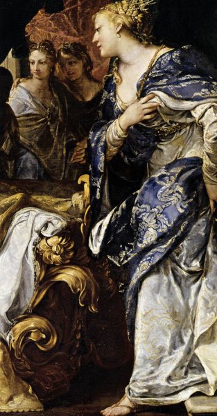Antiochus and Stratonice Detail by Antonio Bellucci - Hand-Painted Oil Painting Reproduction