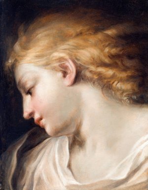 Head of an Angel by Antonio Cavallucci Oil Painting