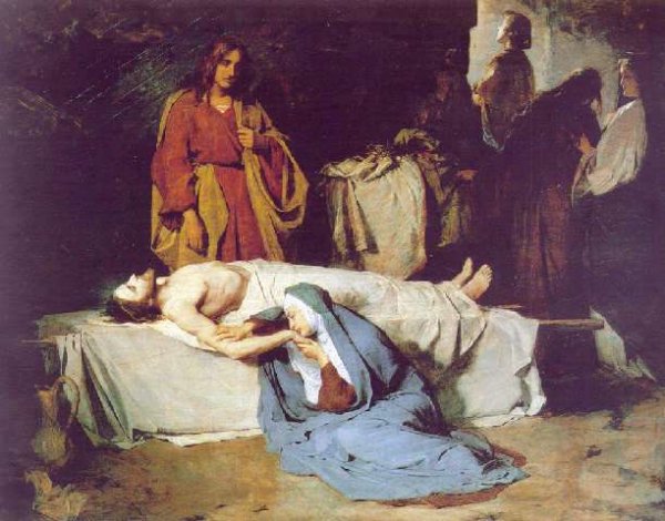 Main Product Photo of Pieta Painting by Antonio Ciseri
