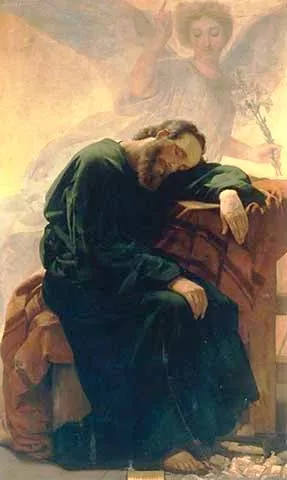 The Dream of St. Joseph by Antonio Ciseri - Oil Painting Reproduction