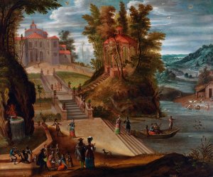The Twelve Months of the Year, May-June by Antonio De Espinosa Oil Painting