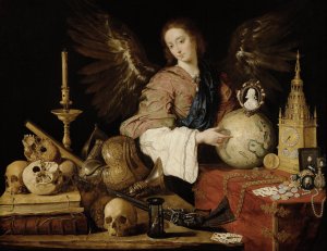Allegory of Vanity by Antonio De Pereda Oil Painting