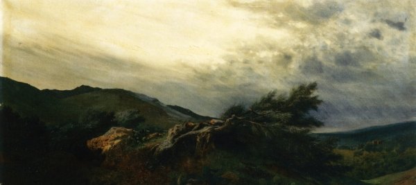 The Storm by Antonio Leto - Hand-Painted Oil Painting Reproduction