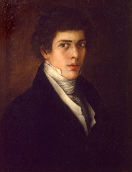 Main Product Photo of Self-portrait  Painting by Antonio Maria Esquivel