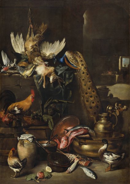 Main Product Photo of The Larder  Painting by Antonio Maria Vassallo