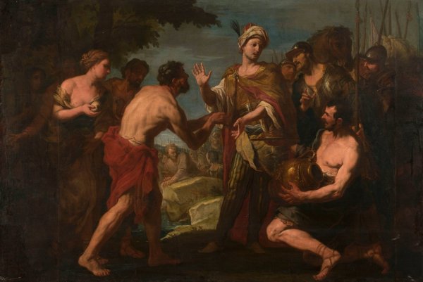 Main Product Photo of A historical scene Painting by Antonio Molinari