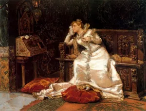 Desdemona by Antonio Munoz Degrain - Oil Painting Reproduction