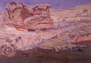 La Gruta de los Profetas Oil painting by Antonio Munoz Degrain
