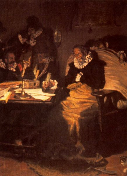 Puesto Ya El Pie En El Estribo by Antonio Munoz Degrain - Hand-Painted Oil Painting Reproduction