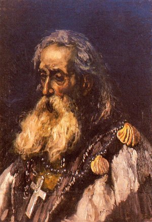 Un Peregrino Oil painting by Antonio Munoz Degrain