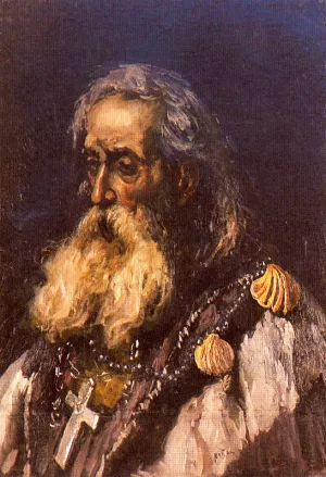 Un Peregrino Oil painting by Antonio Munoz Degrain