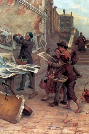 The Young Critics painting by Antonio Paoletti