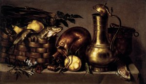 Still-Life in the Kitchen Oil painting by Antonio Ponce