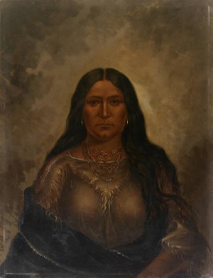 Chan-ku-wash-te-mine by Antonio Zeno Shindler Oil Painting