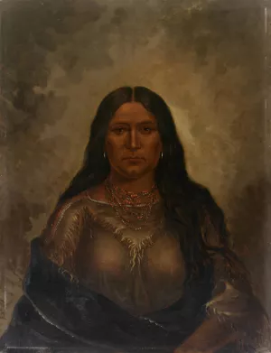 Chan-ku-wash-te-mine by Antonio Zeno Shindler Oil Painting