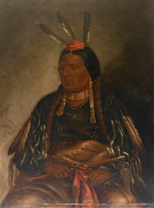 Che-tan-ce-ta by Antonio Zeno Shindler Oil Painting