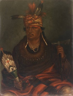 Chetan-woa-kutoa-mang by Antonio Zeno Shindler Oil Painting