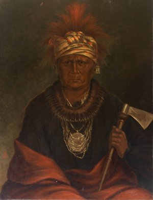 Keokuk by Antonio Zeno Shindler Oil Painting