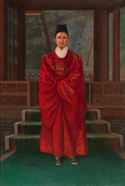 Main Product Photo of King of Korea  Painting by Antonio Zeno Shindler