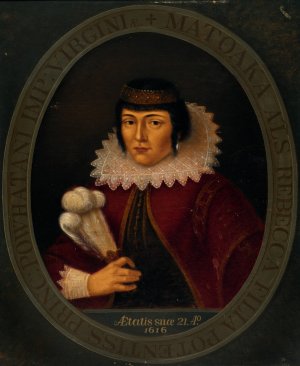 Pocahontas by Antonio Zeno Shindler Oil Painting
