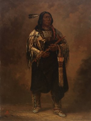 Tatanka by Antonio Zeno Shindler Oil Painting