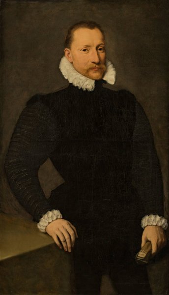 Main Product Photo of Portrait of a Man  Painting by Antonis Mor