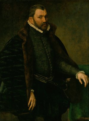 Portrait of a Man by Antonis Mor Oil Painting