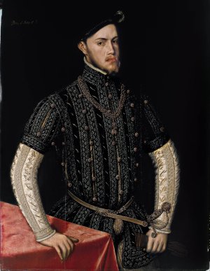 Portrait Of Philip II by Antonis Mor Oil Painting