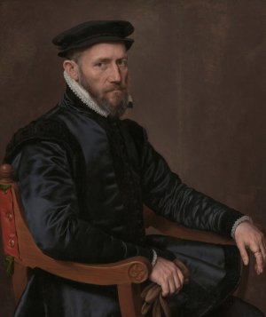 Portrait of Sir Thomas Gresham by Antonis Mor Oil Painting