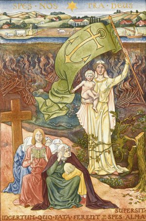 Transvaalse prent 2 by Antoon Derkinderen Oil Painting