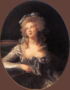 Portrait of Madame Grand Oil painting by Elisabeth Vigee-Lebrun
