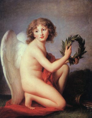 Portrait of Prince Henry Lubomirski by Elisabeth Vigee-Lebrun Oil Painting