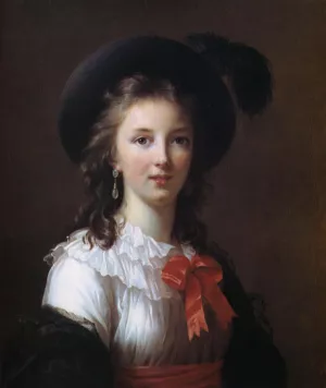 Self Portrait - Age 26 by Elisabeth Vigee-Lebrun - Oil Painting Reproduction