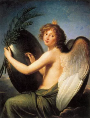 The Genius of Alexander Oil painting by Elisabeth Vigee-Lebrun