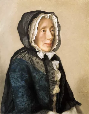 Madame Jean Tronchin by Etienne Liotard - Oil Painting Reproduction