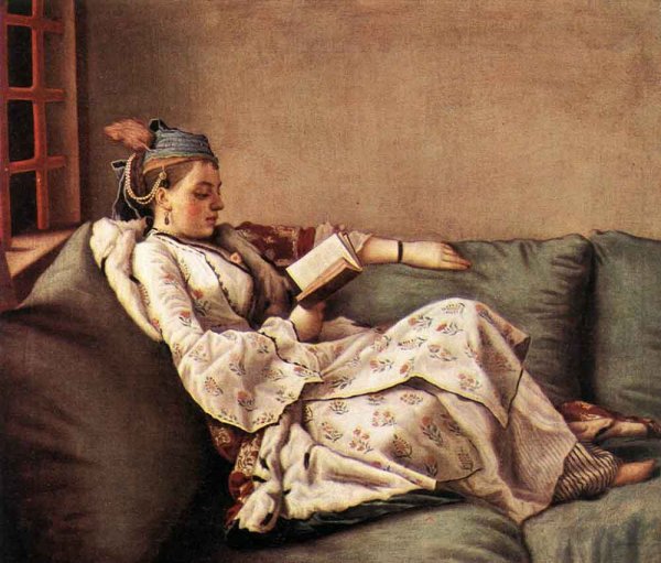 Marie Adalaide by Etienne Liotard - Hand-Painted Oil Painting Reproduction