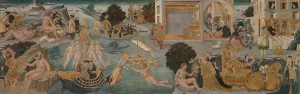 The Adventures of Ulysses by Apollonio Di Giovanni Oil Painting