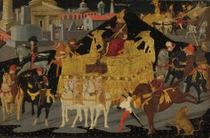 The Triumph of Scipio Africanus by Apollonio Di Giovanni Oil Painting
