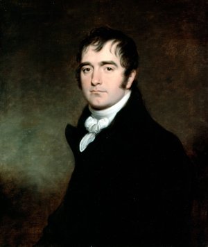 The Reverend Ozias Thurston Linley Oil painting by Archer James Oliver