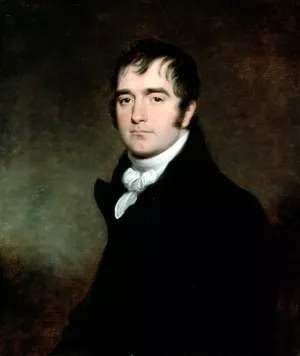 The Reverend Ozias Thurston Linley by Archer James Oliver Oil Painting