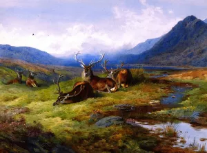 Naboth's Vineyard painting by Archibald Thorburn