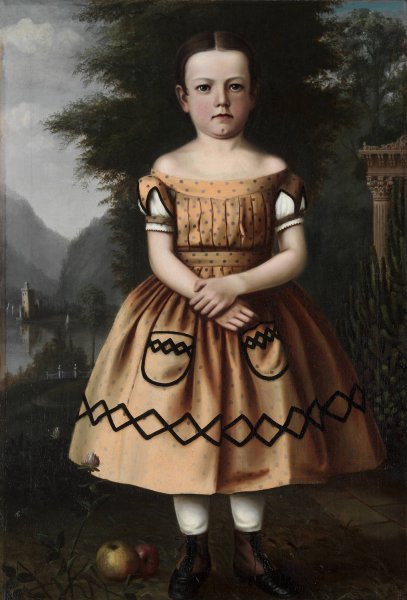 Minnie Willard  by Archibald Willard - Hand-Painted Oil Painting Reproduction